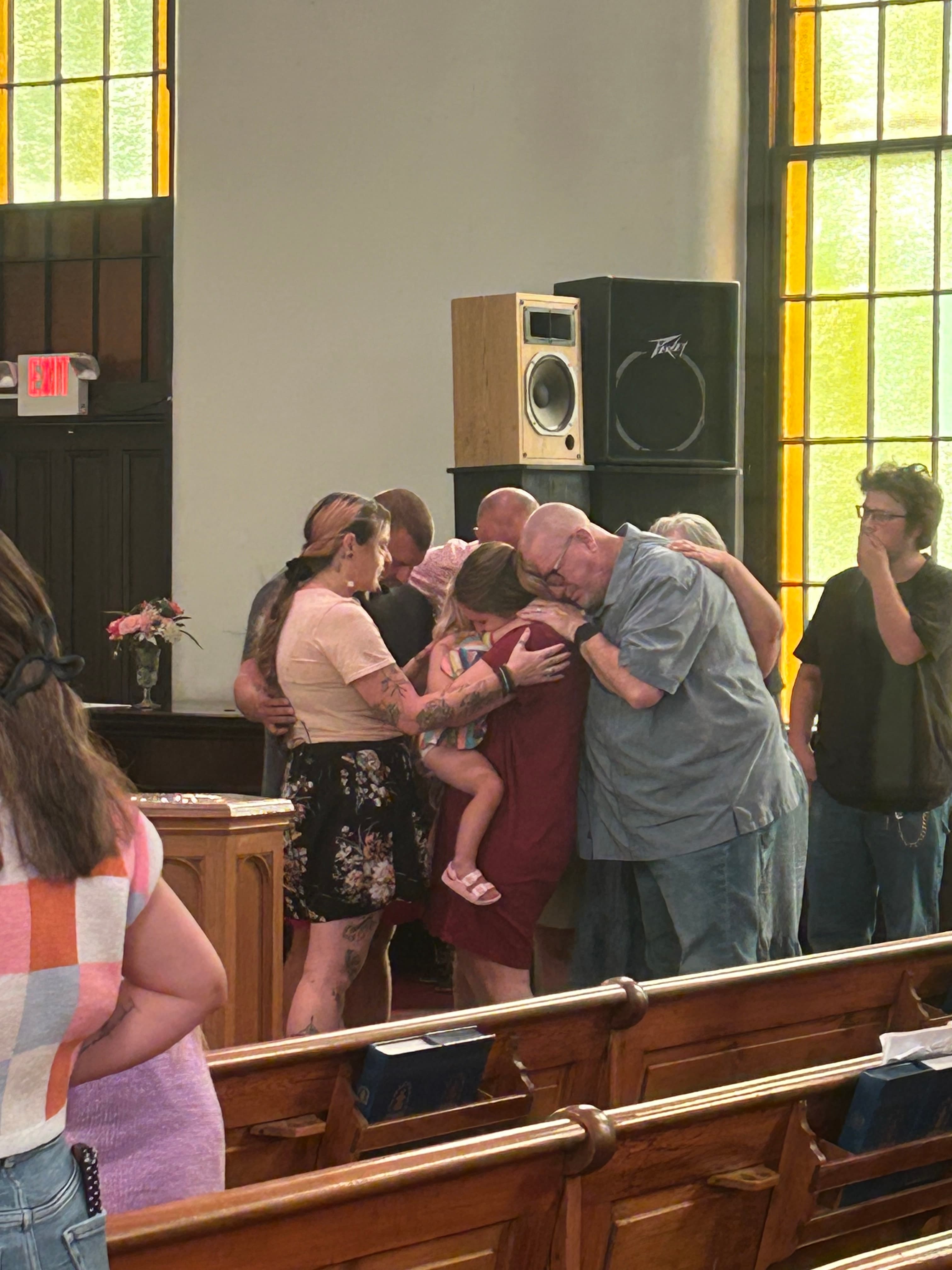 Prayer and care at Ripley First Presbyterian